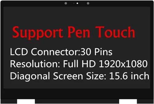 Miniatura 2 de Reemplazo de pantalla táctil LCD para HP Envy X360 15M-BP012DX 15M-BP111DX 15M-BP011DX 15M-BP112DX 15M-BQ121DX 15M-BQ021DX 925736-001
