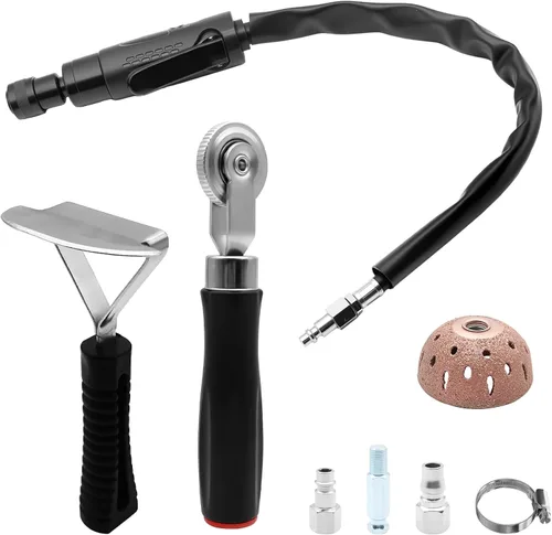 Miniatura 7 de Kit de válvula deflatora de neumáticos de parada automática ajustable (10-30 PSI), 4 piezas de herramienta de desinflador de neumáticos