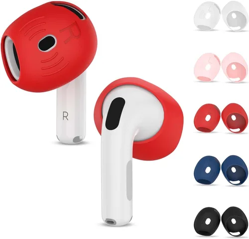 5 pares de almohadillas para AirPods 4, funda de auriculares de silicona AirPod 4 antideslizante y suave, accesorios para Air Pod 4 compatibles con