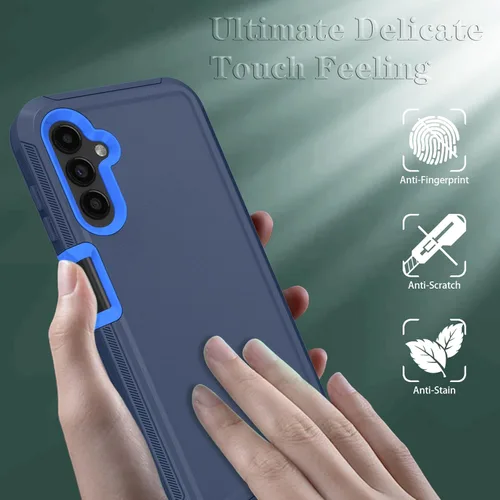Miniatura 5 de ONOLA Funda compatible con Samsung Galaxy A14 5G con protector de pantalla HD, resistente a los golpes y a las caídas, funda de 3 capas para Samsung