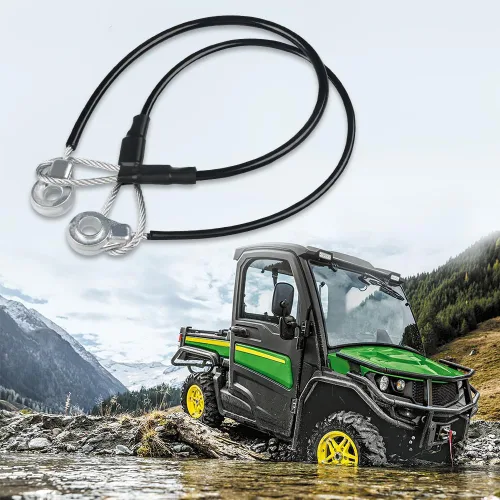 Miniatura 6 de WMPHE Cables de repuesto para portón trasero M159508 compatibles con John Deere Gator M TE TH 6x4 TX XUV HPX615E HPX815E XUV865R XUV825E (2 piezas)
