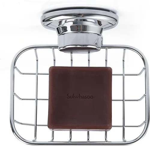 Miniatura 4 de SANNO Soporte para jabón con ventosa, bandeja para jabonera, barra de jabón para ducha, baño, bañera y fregadero de cocina, paquete de 2