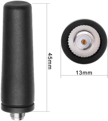 Miniatura 6 de tk-610uv 1.7" 8 W Mini Dual Band VHF UHF 144/430MHz sma-female Antena para Baofeng Quansheng Wouxun tyt PUXING Kenwood Walkie Talkie
