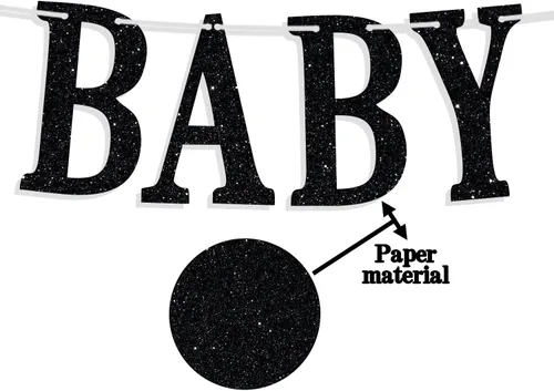 Miniatura 7 de Cartel con texto en inglés "A Baby is Brewing", tema de Halloween, primer cumpleaños, baby shower, revelación de género, celebración de embarazo