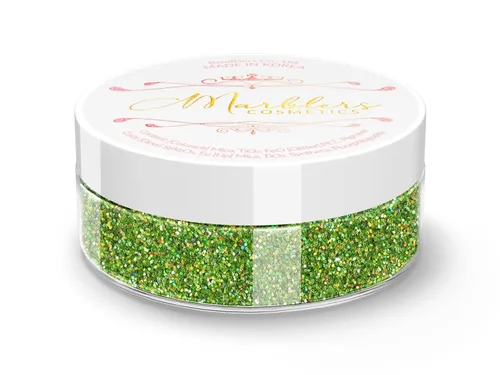Miniatura 70 de MARBLERS Brillantina de forma gruesa de grado cosmético [estrella] 0.11 onzas (0.11 oz) Escamas No tóxica Vegana Libre de crueldad animal