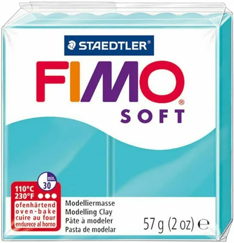 Miniatura 9 de FIMO Soft & Effect Horno de polímero FIMO Soft & Effect - Arcilla de modelado de horno polimérico - 2.01 oz - Juego de 8 - The Beach O'Clock