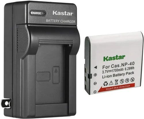Miniatura 8 de Kastar Cargador de batería de pared AC para Casio NP-40 Casio Exilim Zoom EX-Z1080, Exilim Zoom EX-Z1200, Exilim Zoom EX-Z200, Exilim Zoom EX-Z30