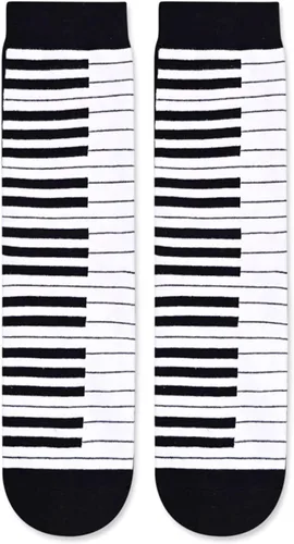 Miniatura 4 de sockfun Calcetines divertidos, regalos musicales, regalos de piano para mujeres, hombres y adolescentes, regalos para pianistas, amantes del piano