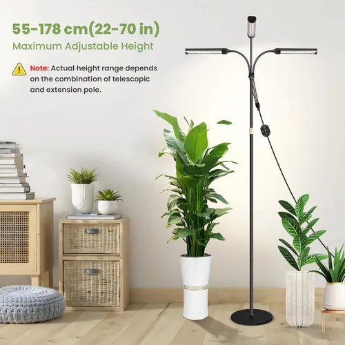 Miniatura 8 de Luces de plantas grandes para cultivo en interiores de 24 V, espectro completo mejorado de 660 nm, luz LED de cultivo LM281B+, luz de planta