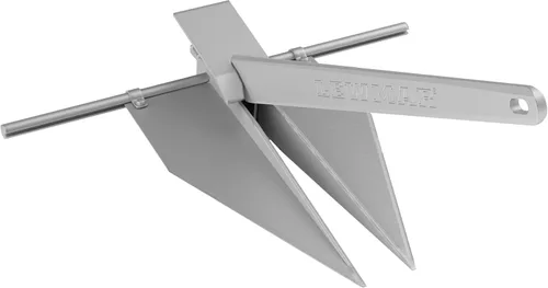 Lewmar - Anclaje LFX Fluke para embarcaciones de anclaje en barro o arena, aluminio