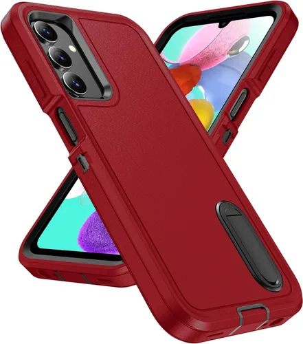 Miniatura 22 de IDweel Funda rígida para Samsung Galaxy A16 5G de 6.7 pulgadas, resistente a los golpes, antiarañazos, ajuste delgado, ligera, duradera, con función