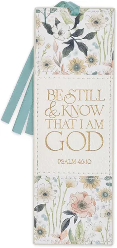 Miniatura 28 de Christian Art Gifts - Marcapáginas premium de piel sintética vegana con escritura bíblica para mujeres: Cuando ella habla - Proverbios 31:26, Marrón
