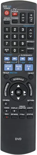 Miniatura 3 de Nuevo N2QAYB000197 Reemplazo remoto para grabadora de DVD Panasonic DMR-EZ48V DMR-EZ485V DMR-EZ485V DMR-EZ485 DMR-EZ48VK DMR-EZ485VK