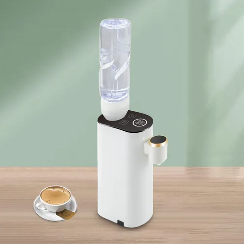 Miniatura 5 de Mini dispensador de agua para encimera con agua caliente instantánea, 5 ajustes de temperatura y pantalla LED, enfriador de agua portátil