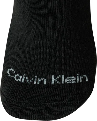 Miniatura 138 de Calvin Klein Calcetines para hombre, mezcla de algodón, acolchados, sin talla, forro de calcetines atléticos (6 unidades)