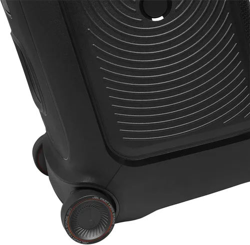 Miniatura 14 de JBL PartyBox Stage 320 - Altavoz portátil para fiestas con mango telescópico y ruedas anchas y resistentes, potente sonido JBL Pro, espectáculo