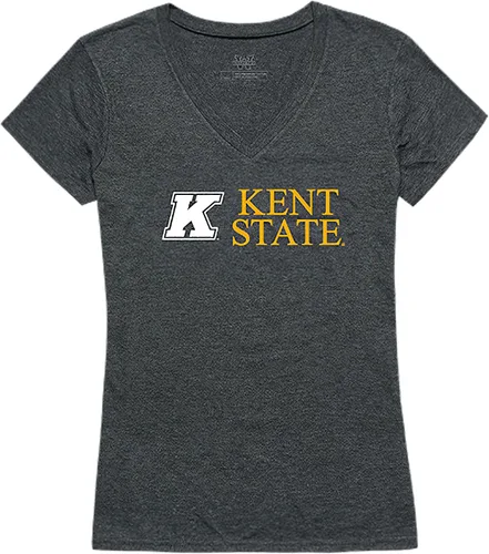 W Republic Kent State The Golden Eagles Women's Institutional Tee - NCAA Officially Licensed Apparel