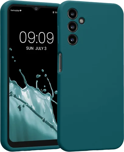 Miniatura 145 de kwmobile Funda compatible con Samsung Galaxy A13 4G - Funda delgada de silicona TPU - Acabado suave al tacto - Amarillo radiante