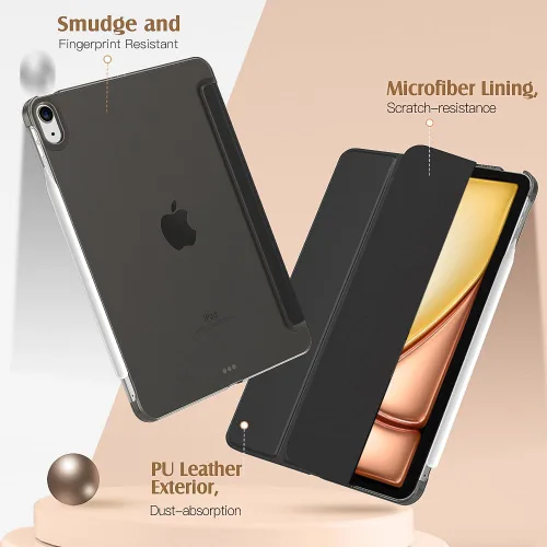 Miniatura 4 de TiMOVO Funda para iPad Air de 11 pulgadas (M3/M2-2025/2024), iPad Air de 5ª generación 2022/4ª generación 2020 de 10.9 pulgadas, cubierta trasera