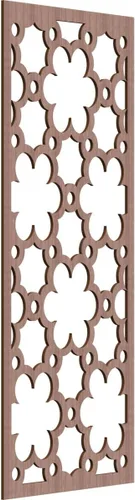 Miniatura 95 de Ekena Millwork WALW14X35X0250STGRO Southgate - Paneles de pared decorativos de madera con calado, 13 3/8 pulgadas de ancho x 34 3/8 pulgadas de rojo