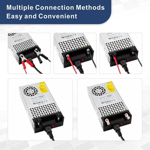 Miniatura 5 de Convertidor de CA a CC, fuente de alimentación de 12 V CC, 600 W máx. 50 A, SMPS, convertidor de 110 V a 12 V, transformador de fuente