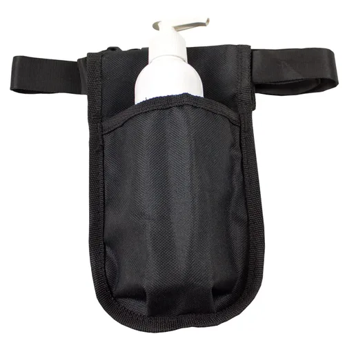 Paquete de 10 fundas para botella de masaje individual Rapport con botella blanca de 8 onzas y bomba para lociones y aceites. El accesorio esencial