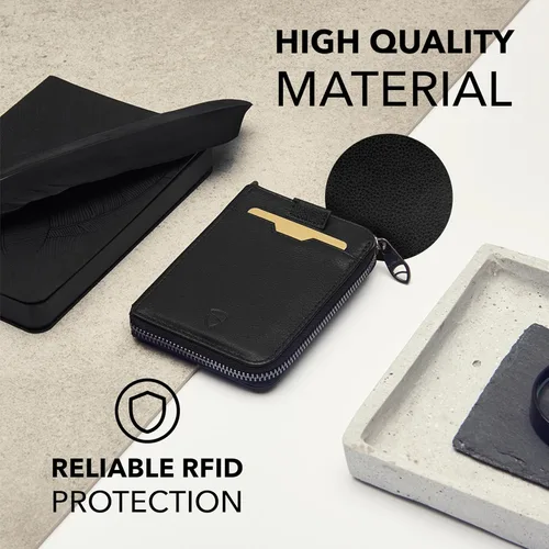 Miniatura 24 de Vaultskin NOTTING HILL - Cartera con cremallera y protección RFID para tarjetas