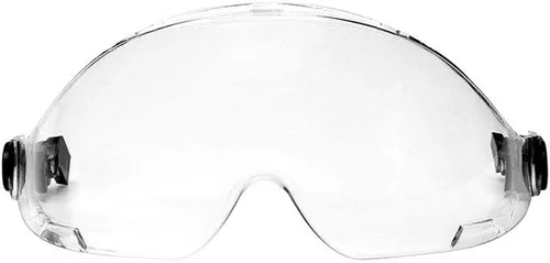 SMASYS Casco de seguridad ABS ajustable con visera de suspensión de 6 puntos perfecto para construcción y escalada Visera transparente-6