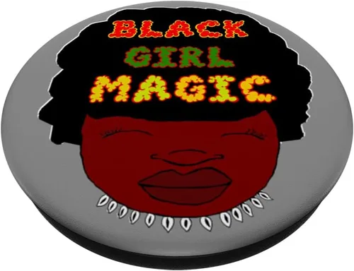 Miniatura 2 de Black Girl Magic PopSockets PopGrip estándar