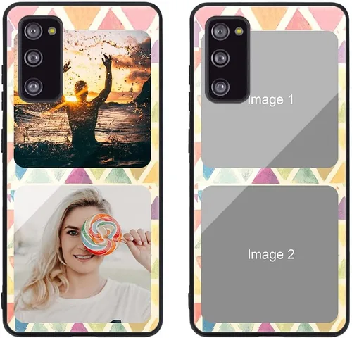 Miniatura 405 de Funda de teléfono personalizada para Samsung Galaxy S22+ / S22 Plus 5G, funda de TPU suave de vidrio templado antiarañazos personalizada con foto