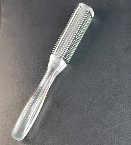 Miniatura 4 de Hiibaby® Pedicura del removedor de piel seca muerta dura del pie del pie del metal de la manija clara del callo del archivo 2 del callo