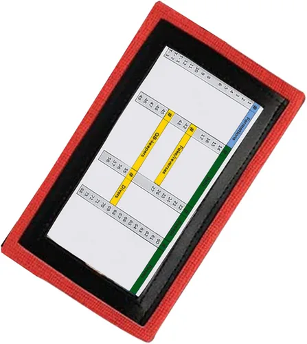 Miniatura 34 de QB Playbook Pulsera - Pulseras de juego de mariscal de campo de fútbol americano para adultos y jóvenes - Entrenador de muñeca para todos