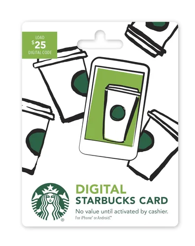 Starbucks Tarjeta de regalo ecológica $25