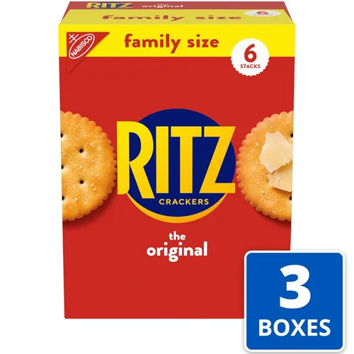 Miniatura 3 de RITZ Galletas originales, tamaño familiar, 3 cajas