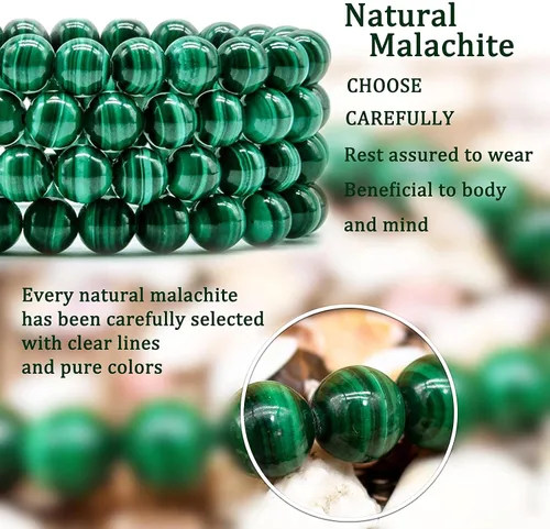 Miniatura 3 de DAZCOLO Pulsera de gemas hecha a mano con piedras preciosas de macramé ajustable de 0.315 in, cuentas redondas, cristales de cuarzo