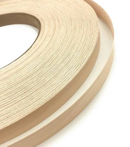 Miniatura 2 de Edge Supply Rollo de abedul preacabado de 3/4 pulgadas x 50 pies con un acabado UV de laca transparente – Hierro prepegado sobre bordes de chapa