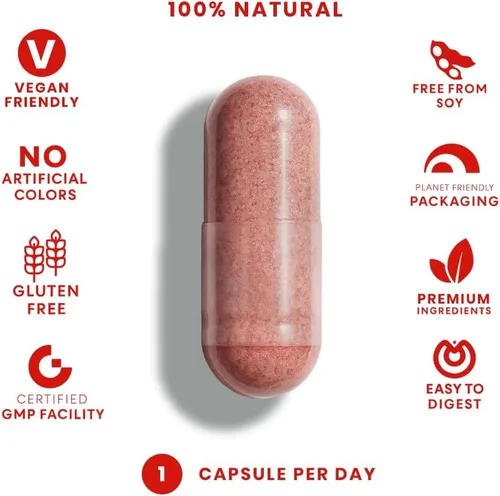 Miniatura 4 de FeelGood Superfoods Vita Fruit and Veggies Cápsulas – 25 ingredientes superalimentarios, multivitamínico de frutas y verduras, 60