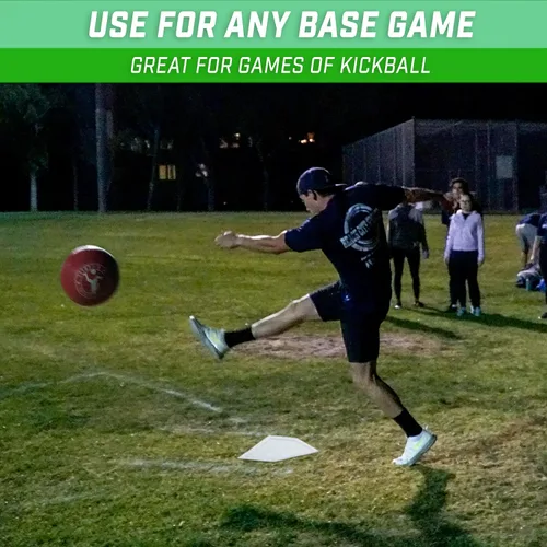 Miniatura 5 de GoSports - Juego de base de béisbol y sóftbol de 5 piezas, bases de goma para niños y adultos