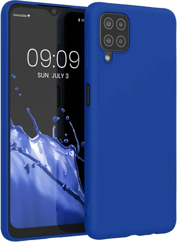 Miniatura 91 de kwmobile Funda compatible con Samsung Galaxy A23 4G / 5G - Funda de silicona TPU metálica suave y delgada - Rojo oscuro metálico