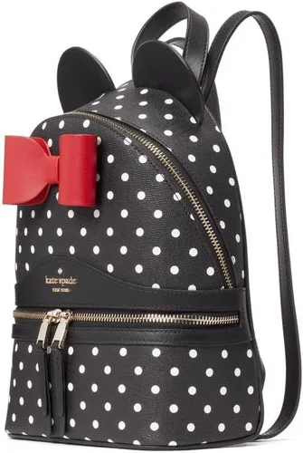 Miniatura 4 de Kate Spade disney x kate spade new york minnie dome mochila lunares cuero