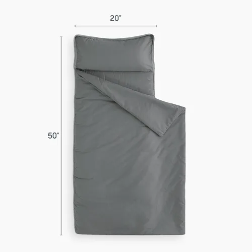Miniatura 2 de Wake In Cloud - Tapete para siesta para niños pequeños con almohada y manta, para niños y niñas de 3 años más en jardín de infantes, preescolar, Gris
