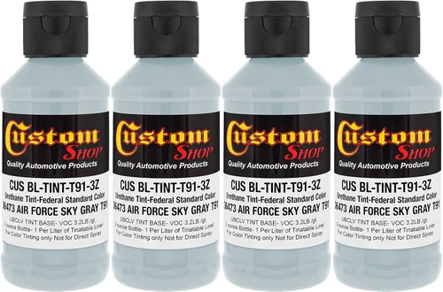 Miniatura 34 de Revestimiento personalizado de 300 ml (color negro metálico) de Urethane Tint concentrado para tintar camión cama revestimiento – Proporcionado