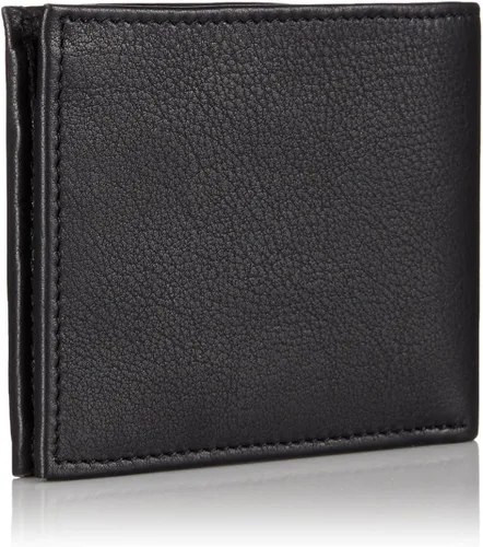 Miniatura 7 de Alpine Swiss Cartera plegable de cuero con bloqueo RFID para hombre de alta capacidad