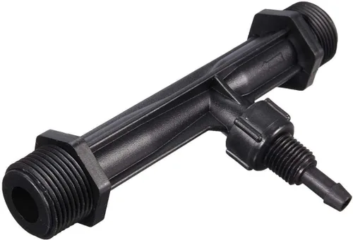 Miniatura 4 de Wytino Tubo de inyector de fertilizante, inyector de fertilizante Venturi de riego 1/2 "3/4" 1 pulgada Inyector mezclador de fertilizante de jardín