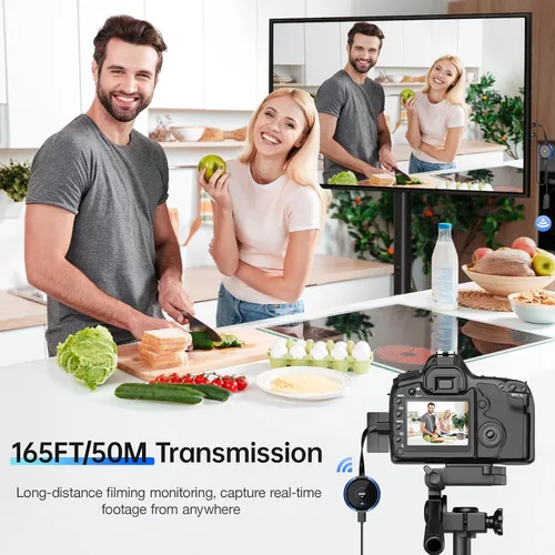 Miniatura 6 de AIMIBO Transmisor inalámbrico USB C y receptor HDMI 4K, 2.4/5G Extensor inalámbrico HDMI 165FT/50M, video y audio emitido desde portátil, MacBook