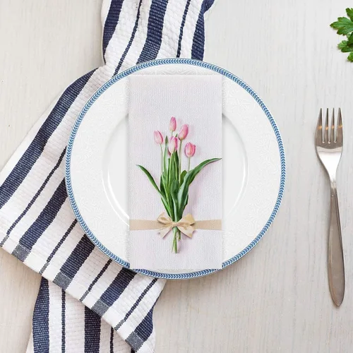 Miniatura 7 de Toallas de invitados desechables como lino Servilletas de baño Servilletas de boda Toallas desechables de lino premium para invitados