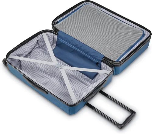 Miniatura 2 de American Tourister Stratum XLT - Equipaje rígido, extensible con ruedas giratorias, Azul (Spruce)), 122712