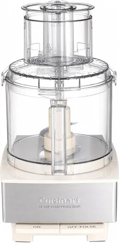 Miniatura 12 de Cuisinart procesador de alimentos de 14 tazas y picador de verduras para picar, cortar en cubos, rallar, puré y amasar masa, acero inoxidable azul