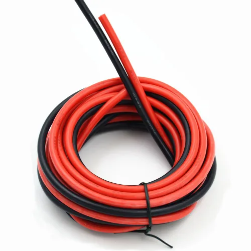 Miniatura 7 de Cable eléctrico Haerkn calibre 10 AWG, cable de silicona calibre 10 de 20 pies [10 pies negro y 10 pies rojo], cables de conexión, suave y flexible