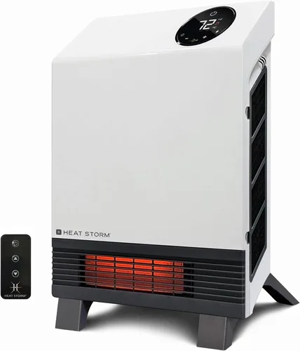 Miniatura 15 de Heat Storm Calentador infrarrojo de interiores – se conecta directamente en la pared – Ahorro de espacio – 1000 vatios – Control Remoto – perfecto